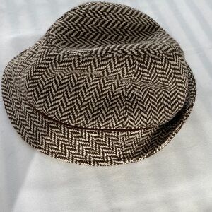 American Eagle Outfitters Herringbone Fedora Hat NWT